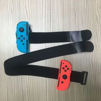 

Adjustable Elastic Wrist Band Strap with Leg Strap for Nintend NS Switch Just Dance/Ring Fit Adventure Joystick (L/R) Controller