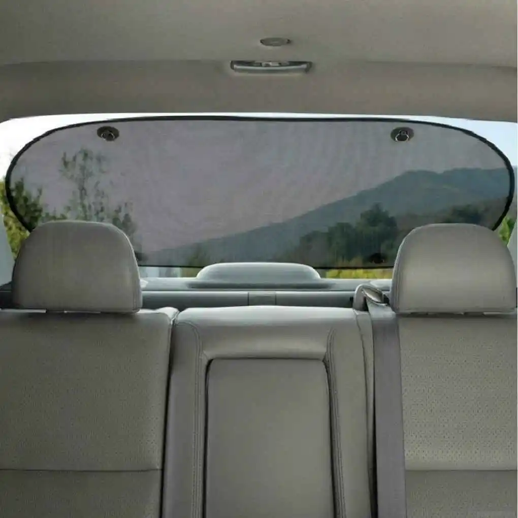 Auto Rear Sun Shade Vehicle Shield Visor Protection Back Car Window Shade Mesh Sunshade Screen Heat Insulation UV Protection