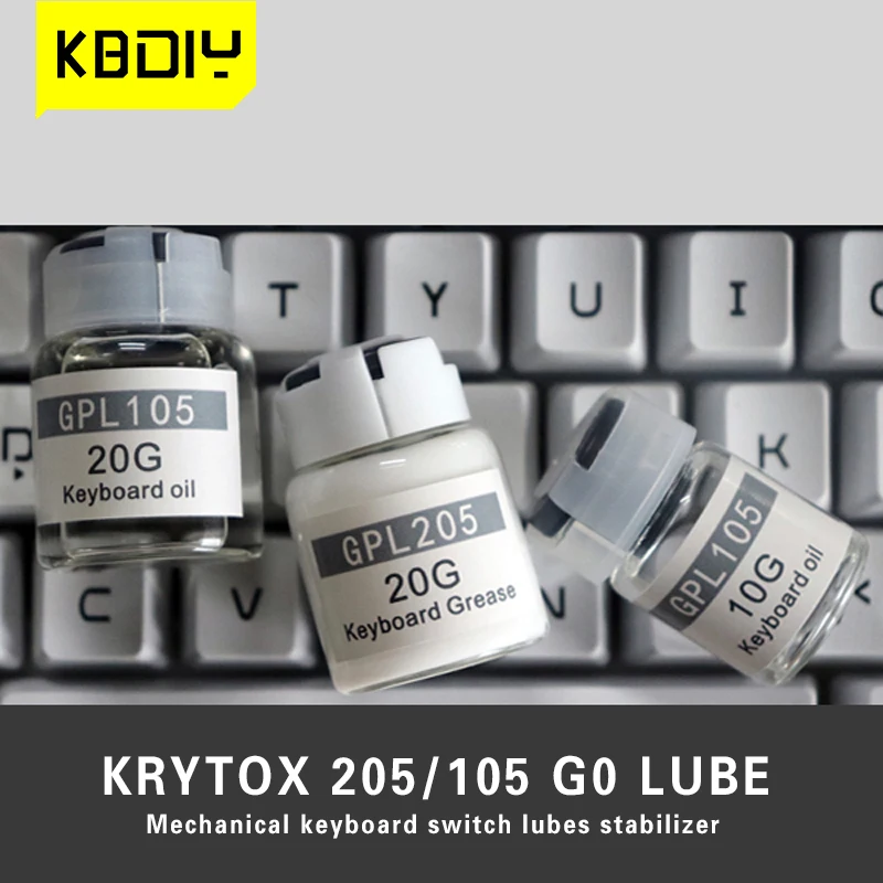 KBDiy переключатели смазка Смазка масло GPL105/205 DIY механическая клавиатура колпачки