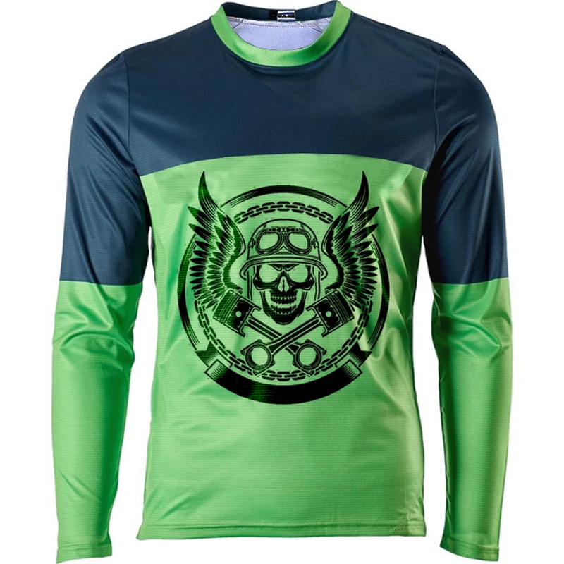 Майки для мотоцикла Moto XC rcycle GP для горного велосипеда, майка для мотокросса XC BMX DH MTB, футболка, одежда XXS до 5XL - Цвет: G