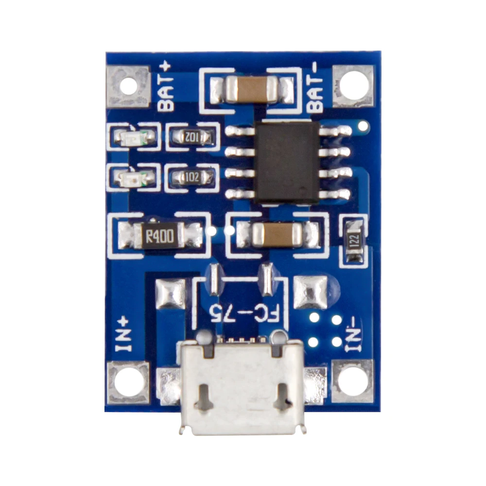 TP4056 1A литиевая батарея зарядная плата Lipo зарядное устройство Micro USB порт с модулем