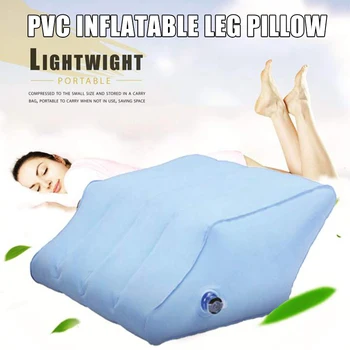 

Inflatable Wedge Pillow Leg Support Spine Line up Relaxed PVC Inflatable Leg Pillow UD88