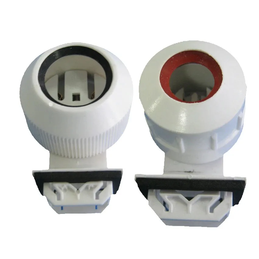 Waterproof T8 T5 Saving LED Lampholder G8 G5 Fluorescent Light Base G13 Bracket Bulb Socket for Aquarium Fish Tank Accessories lamp holder lamp bulb holder lamp base led lamp base