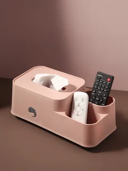 

Safe Creative Nordic Tissue Box Acrylic Cute Napkin Baby Wipes Gift Rolling Tray Toilet Porta Servilletas Tissue Boxes BY50TB