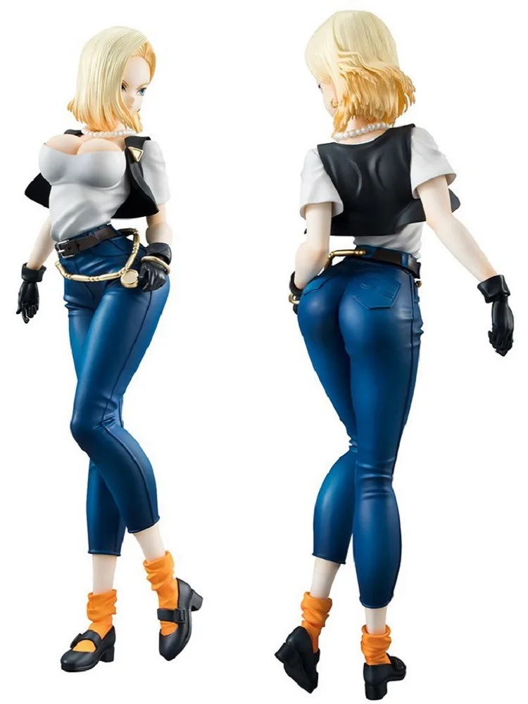 

Dragon Ball Z Android 18 Lazuli Anime Figure Sexy Girl Toys Lapis Dragonball Action Collector Juguetes Model Gift Lazuli Figures