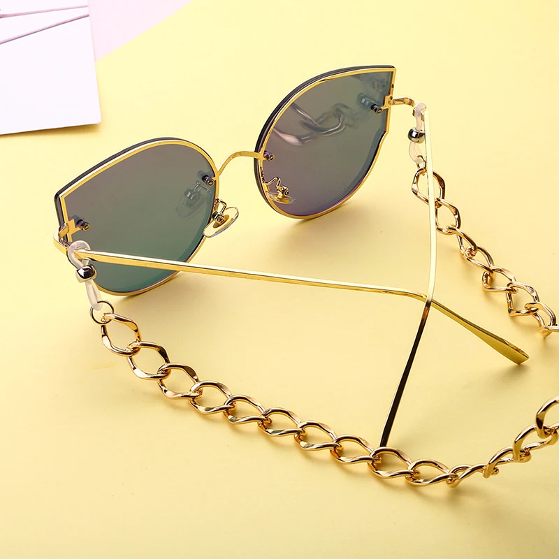 Толстые солнечные очки ремешок ожерелье металлические очки цепочка шнур очки для чтения Прямая поставка