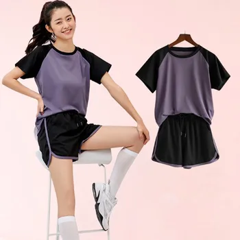 

Casual pyjamas women short sleeve shorts two piece set large size cotton sleepwear slim ladies pajamas suit home clothes S-3XL