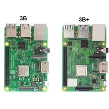 Original Raspberry Pi 3 Modell B Plus/Raspberry 3 Modell B Board 1,4 GHz 64-bit Quad-core ARM Cortex-A53 CPU mit WiFi & Bluetooth