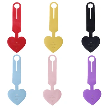 

Heart Shape Travel Luggage Tags Baggage Suitcase Bag Labels Name Address
