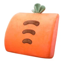 Домашнее украшение мягкая мультяшная многофункциональная подушка с поддержкой задней пены памяти офисная Милая Подушка на стул с ремешком для автомобиля