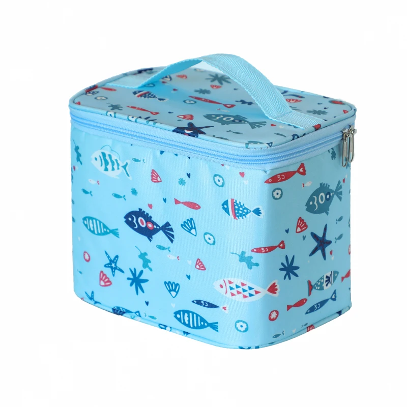 3 US STOCK Childrens Kids Adult Lunch Bags Insulated Cool Bag Picnic Bags School Lunchbox - Цвет: 3