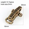 Clasps for Jewelry Making Supplies Buckles Accessories for Needlework 1pcs Copper Diy Bracelet Hole Findings Wholesale Lots Bulk ► Photo 2/6