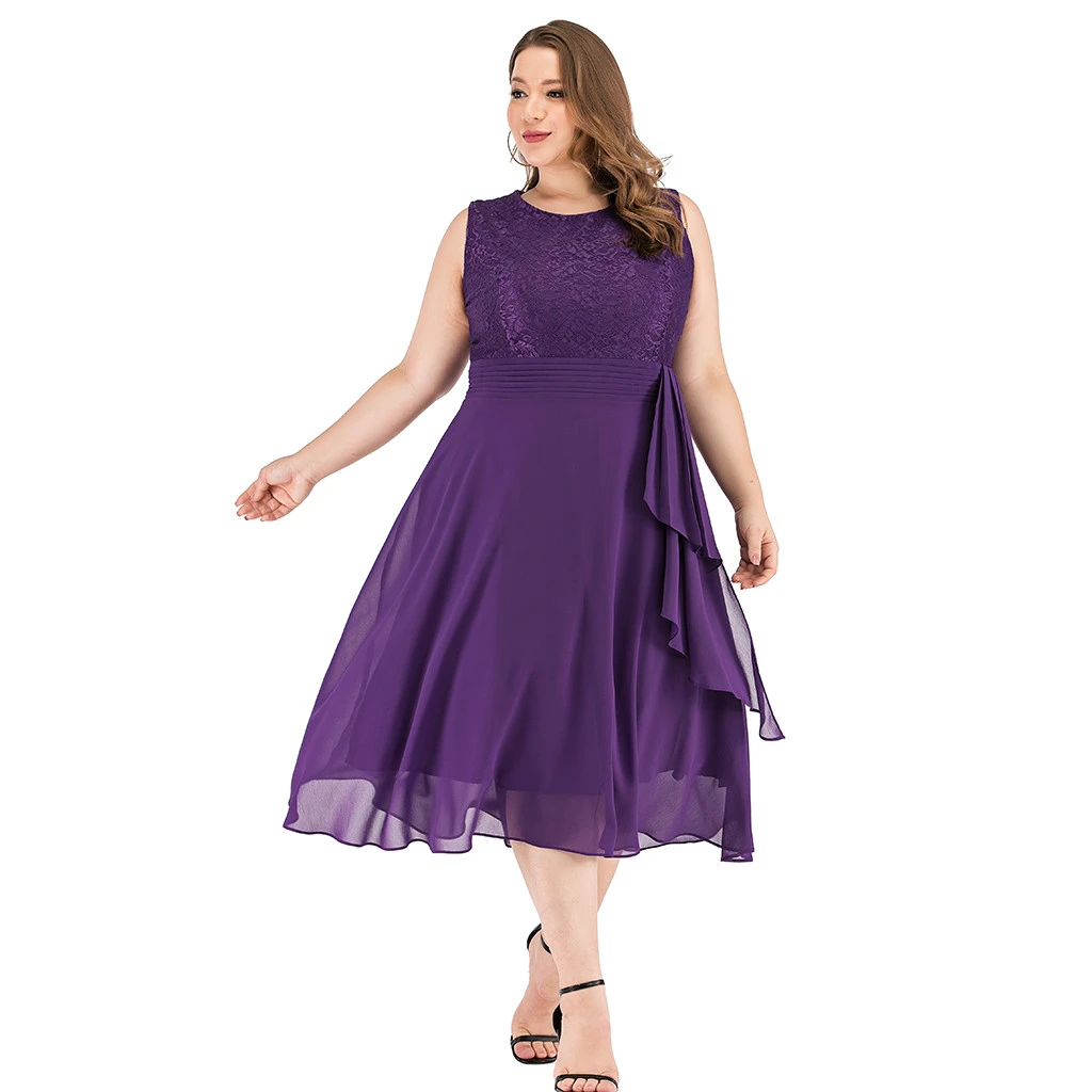 JAYCOSIN Lace Dress Women