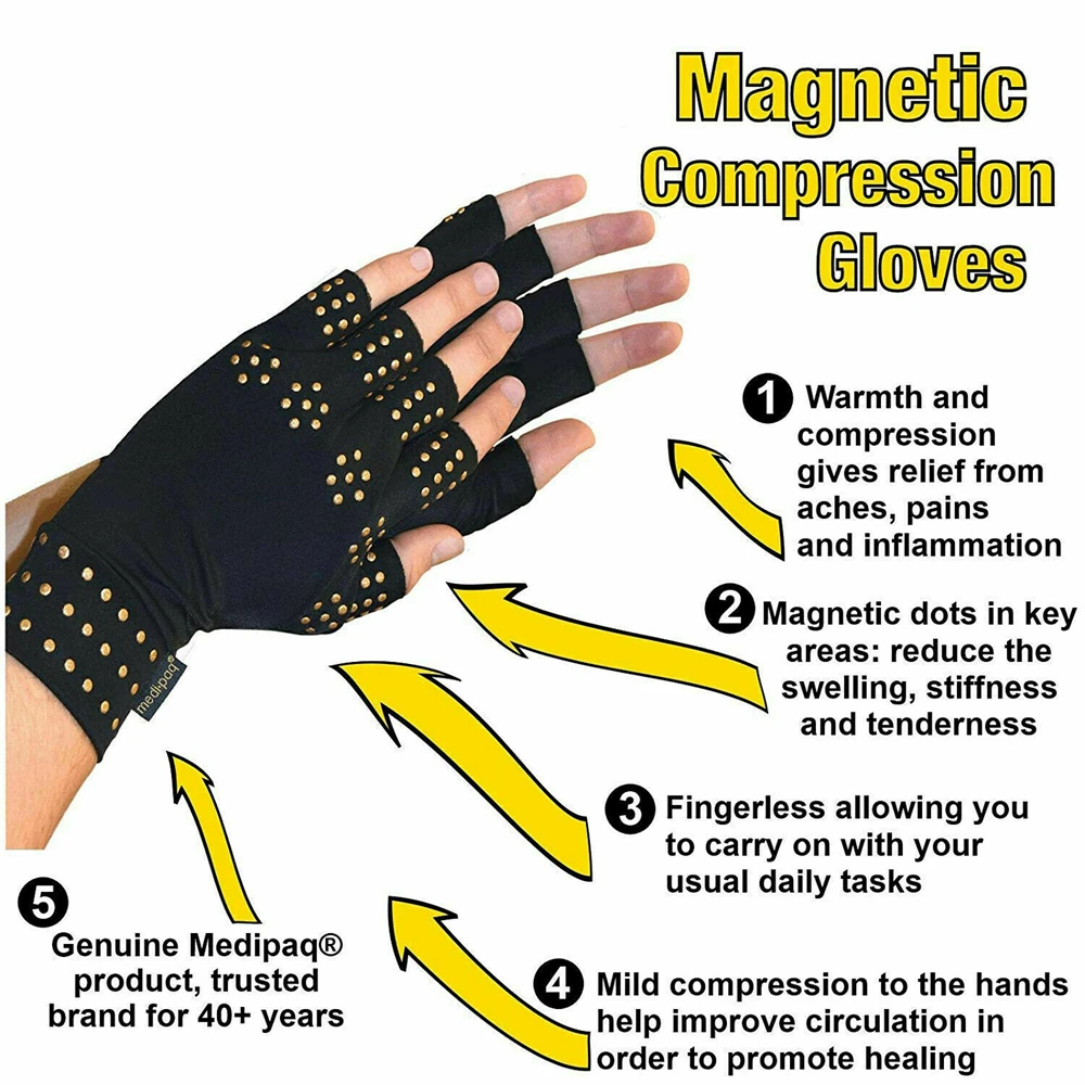 Magnetic Anti Arthritis Health Compression Therapy Gloves Rheumatoid Hand Pain B Magnetic Anti Arthritis Health Compression Therapy Gloves Rheumatoid Hand Pain B