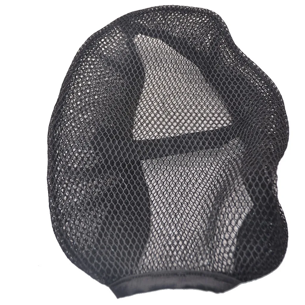 Дышащие 3D сетчатый чехол для сиденья мотоцикла черная противоскользящая прочная электрическая велосипедная Сетка сиденья Тепло Изоляционные трубки# BL30
