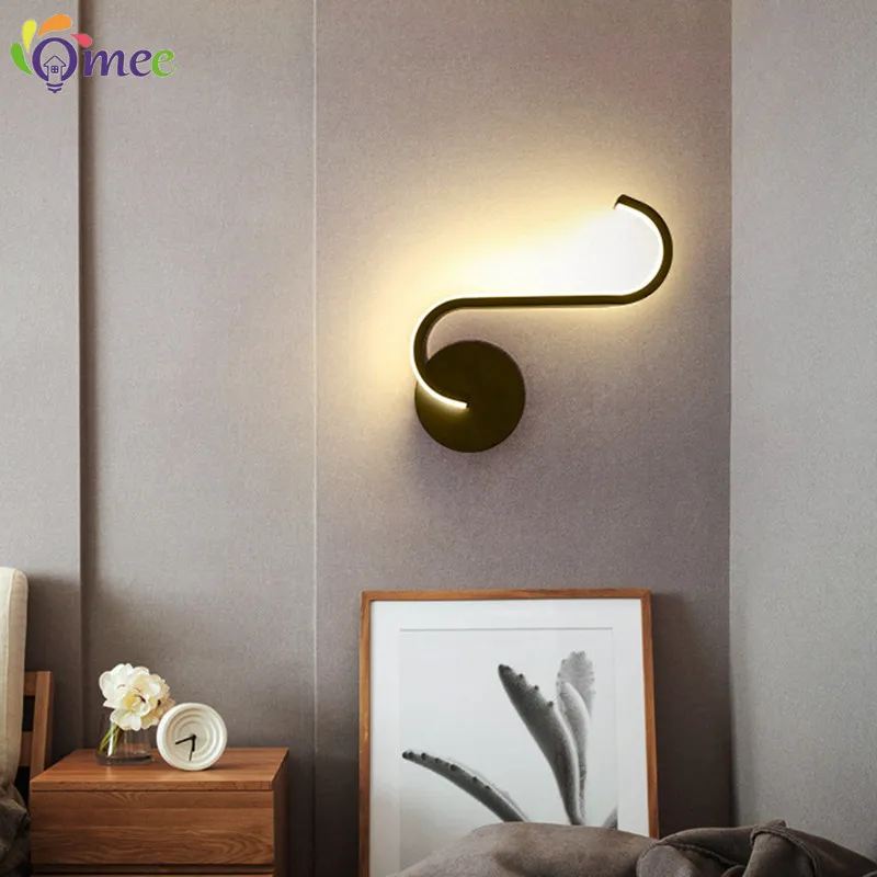 Led Wall Lamp Nordic Home Living Room Art Designer Modern Minimalist Creative Bedroom Bedside Indoor Kitchen Dining Decor Light