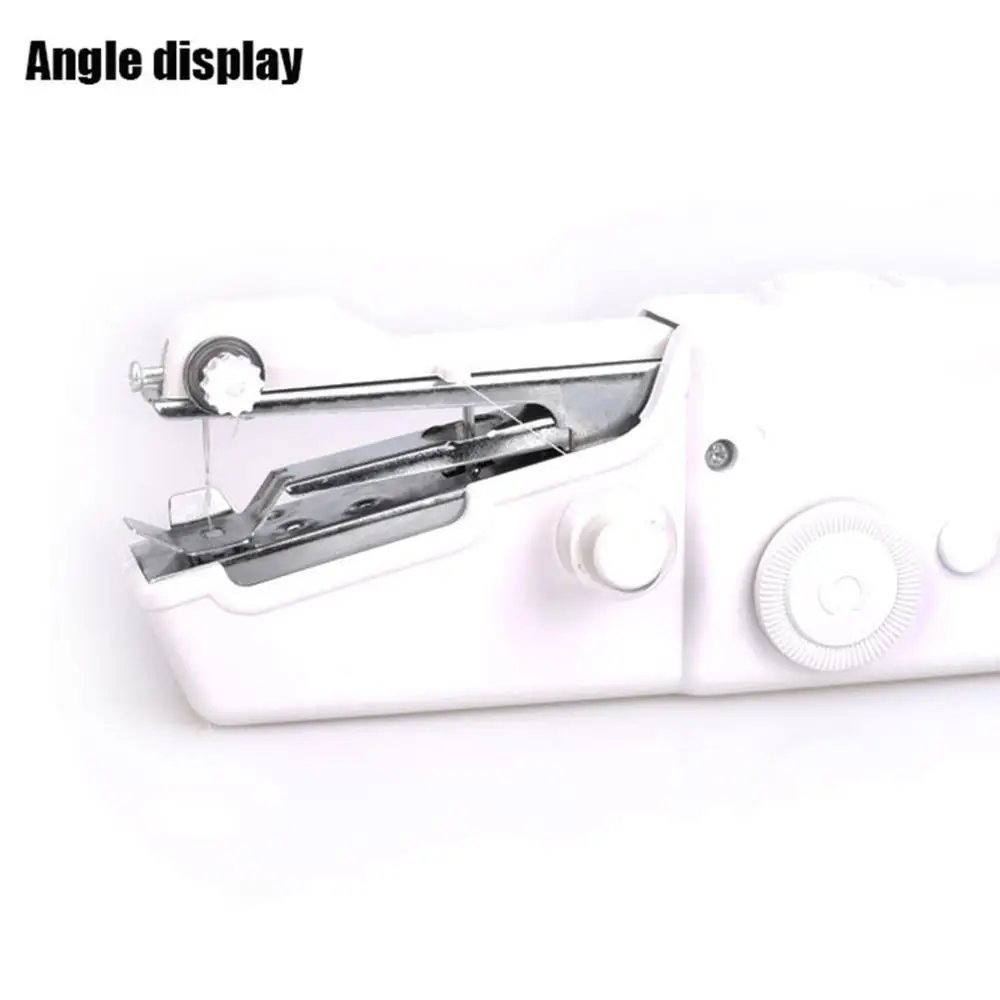Household portable mini hand sewing machine fast sewing needle needle cordless clothing fabric electronic pocket sewing machine