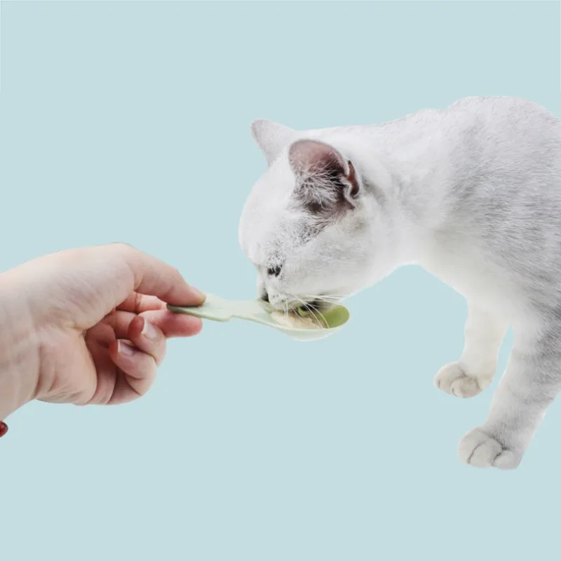 Pet совок для корма кошка пищевой Совок большой Ёмкость утолщение Cat ложка с