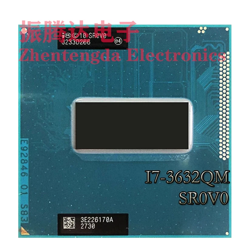Notebook CPU I7-3632QM SR0V0 2.20 GHz 6MB 4 Core 8 Thread PGA 988B Processor | Электронные компоненты и