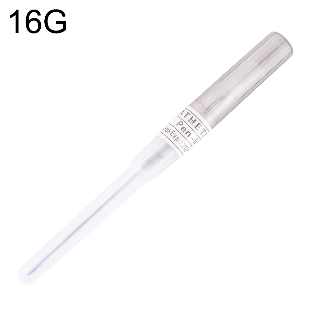 Disposable Body Piercing Needles Gauge Piercing Needles Sterile Body Piercing Needles 14/16/18/20G For Ear Nose Navel Nipple 1PC