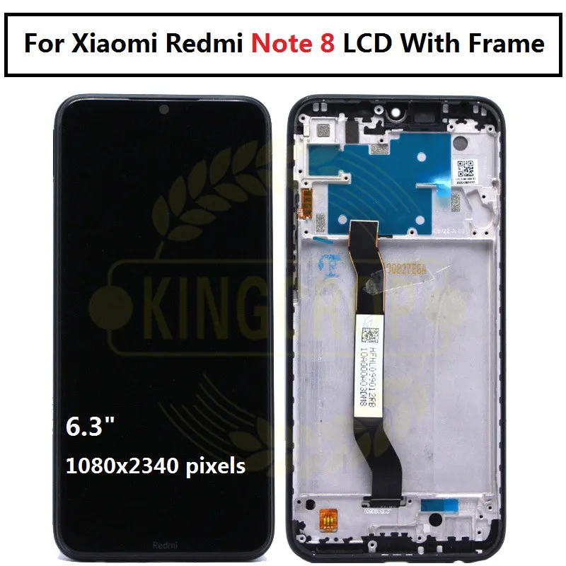 Для Xiaomi Redmi Note 8 Pro lcd note8 pro M1906G7I дисплей сенсорный экран Замена для Redmi Note 8 lcd M1908C3JH дигитайзер