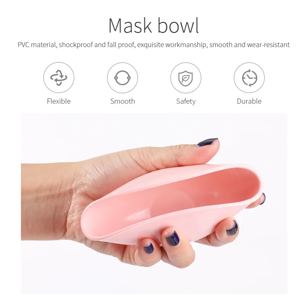 Pretty Comy 6 in 1 DIY Makeup Kits Mixing Bowl Mask Brush Spoon Stick Tool Facial Mask Set High Quality Good Use