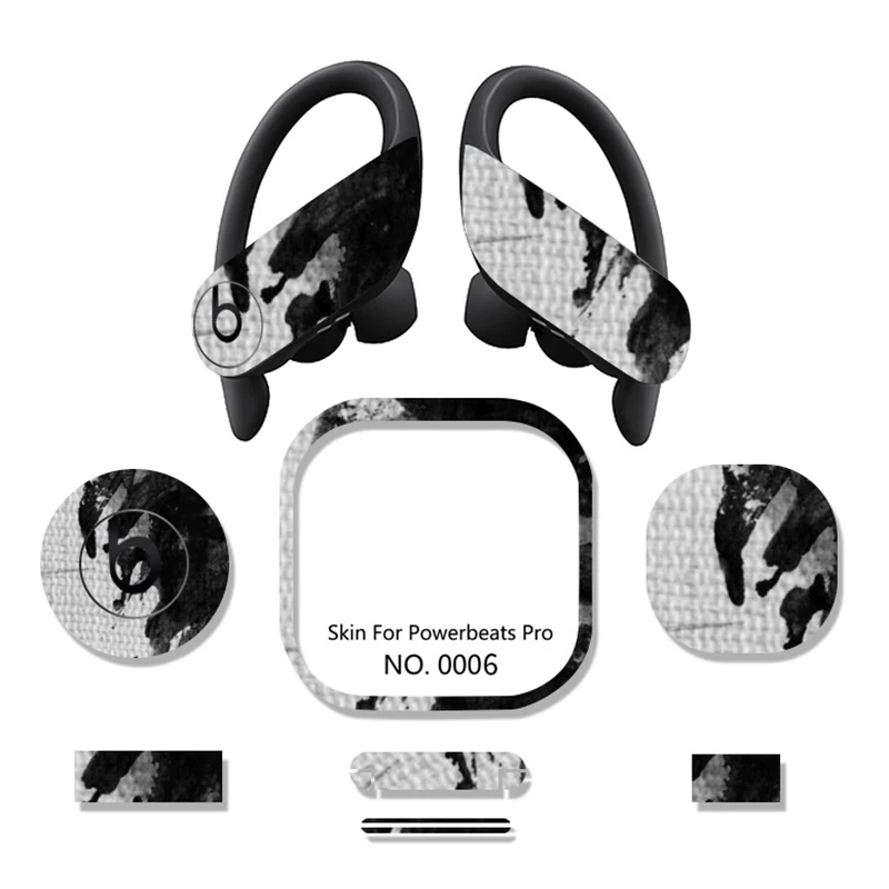 

New Personalized Film Set Anti-scratch Stickers for Powerbeats Pro Earphone Sticker Protective Film Skin Protection Stickers