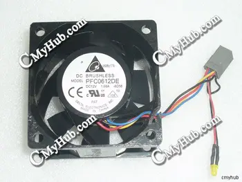 

For DELTA ELECTRONICS PFC0612DE 8D58 DC12V 1.68A 6038 6CM 60mm 60x60x38mm 6pin Cooling Fan