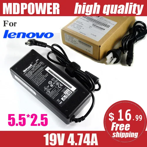 Блок питания MDPOWER для ноутбука LENOVO G580 G580A G580AM блок адаптер переменного тока шнур
