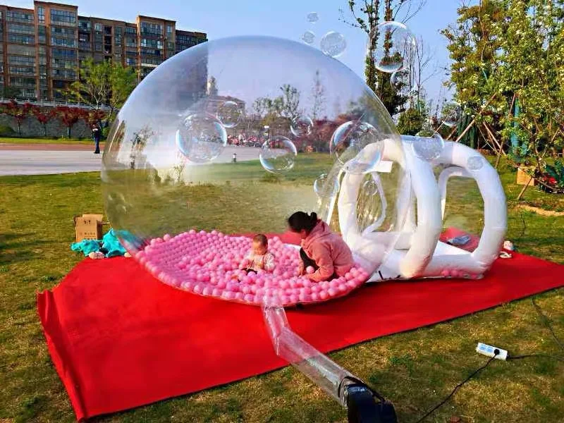 

Cheap Price ! Inflatable Bubble Dome Tent Clear Bubble House PVC Beautiful Bubble Hotel For Outdoor Camping Hot Igloo Tent