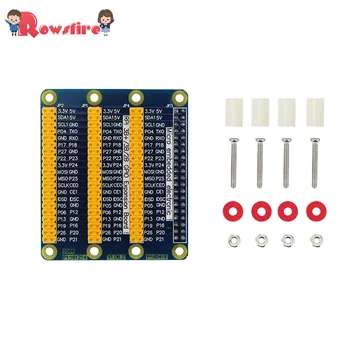 

3 In 1 GPIO Expansion Board External Connection GPIO Expansion Board For Raspberry Pi 3B+/3B/2B