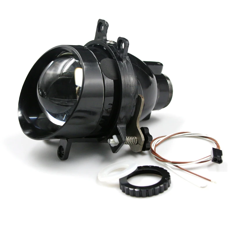 DHBH 3.0 дюймовые Противотуманные фары объектив проектора 12000LM Bi Xenon HID