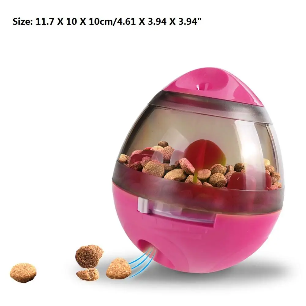 Игрушка для собак IQ Treat Ball умнее игрушки для домашних животных пищевой шар дозатор для продуктов питания для кошек игровые мячи принадлежности для домашних животных - Цвет: 6