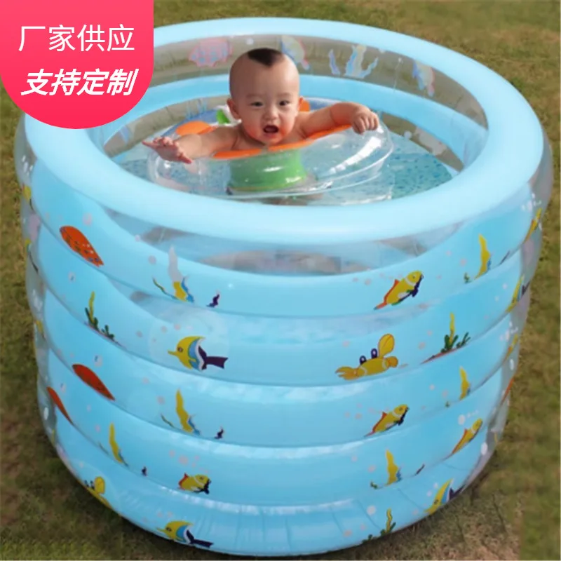 

En-71 Depth Certification Best Seller CHILDREN'S Tub PVC Inflatable Bathtub High-temperature Resistant Infant Swimming Pool