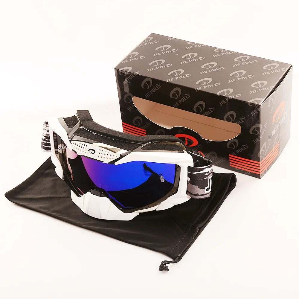 C Мото солнцезащитные очки Gafas мотоциклетные уличные очки ATV для мотокросса очки ATV Casque MX мотоциклетный шлем очки - Цвет: C