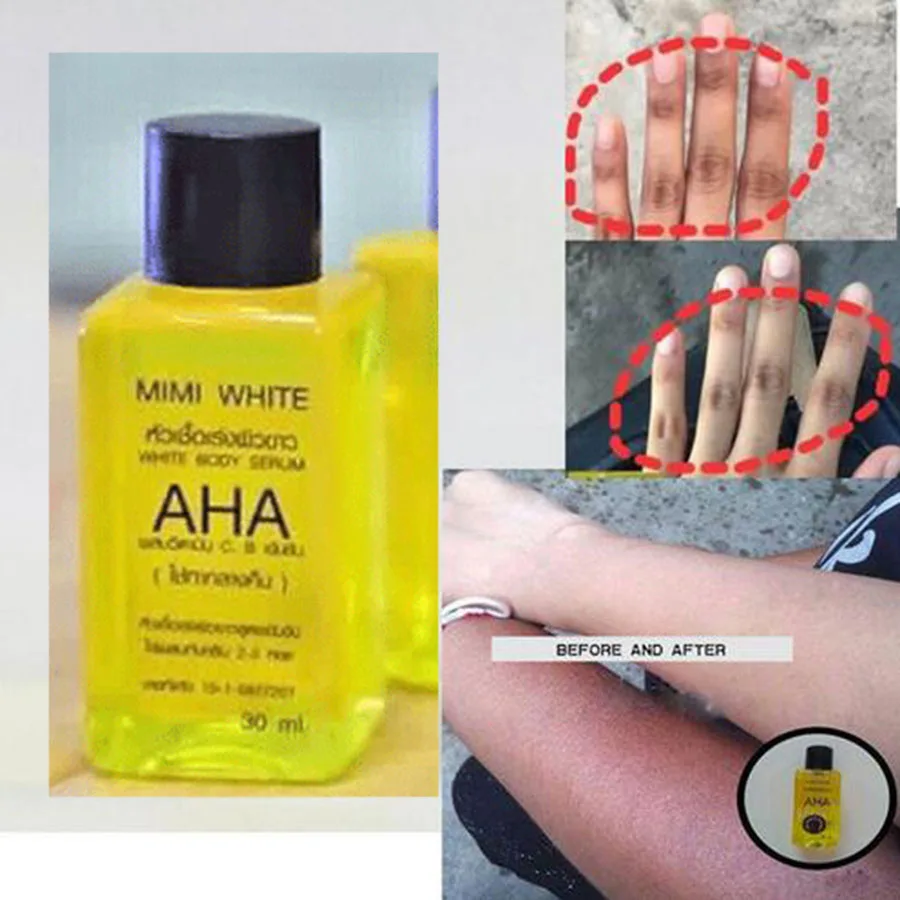 Extra Speed Whitening Body Serum Bleaching Lightening Brightening Skin