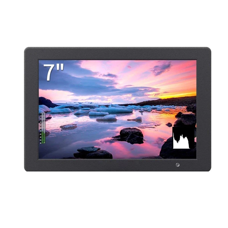 

7 Inch IPS 4K HDMI Camera Field Monitor Video Assist Full HD 1920x1200 Solid Aluminum Housing DSLR Monitor with Peaking Focus Fa