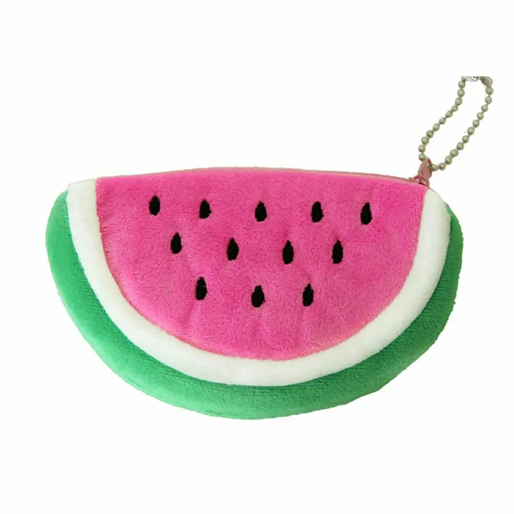 All Shapes Cartoon Fresh Watermelon Coin Purses Small Casual Coin Wallet BAG Lady s Fruits Money