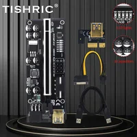 Tishric Pcie Riser 010S Plus Pci-E Riser VER010S Riser Gpu USB3.0 Kabel Pci Express X16 15pin Om 6pin Power voor Bitcoin Mining