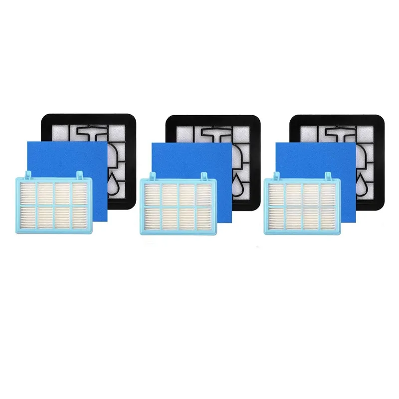 Filtres HEPA pour aspirateur Philips Power Pro Compact FC9331-09 FC9332-09 fc8010-01, pièces