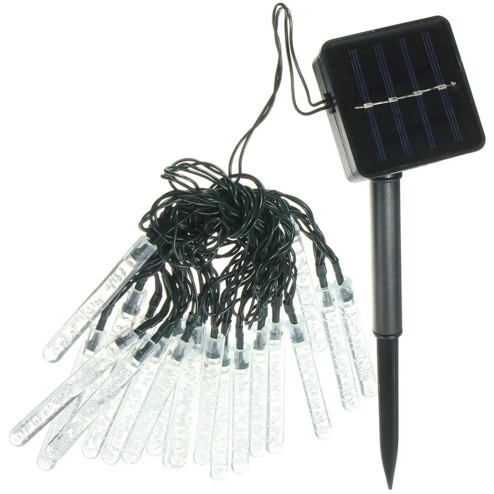 

Creative Bubble Lamp Post 20 LED Solar Light String Outdoor Home Decor Light For Party Christmas Holiday String Light