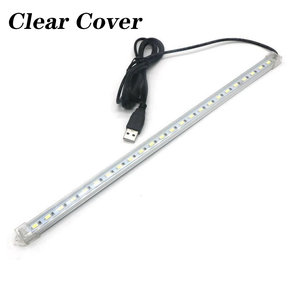 thumbnail image 1 of Barra de luz LED rígida SMD 5630 de 10 cm, 20 cm, 35 cm, 40 cm, 50 cm, 5 V, con interruptor de encendido y apagado, para armario de cocina, 1 of 5