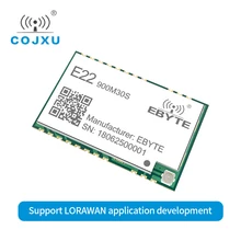 5 шт./лот SX1262 LORAWAN 915 МГц LoRa TCXO 915 МГц беспроводной модуль ebyte E22-900M30S штамп IPEX антенна радиочастотный передатчик и приемник