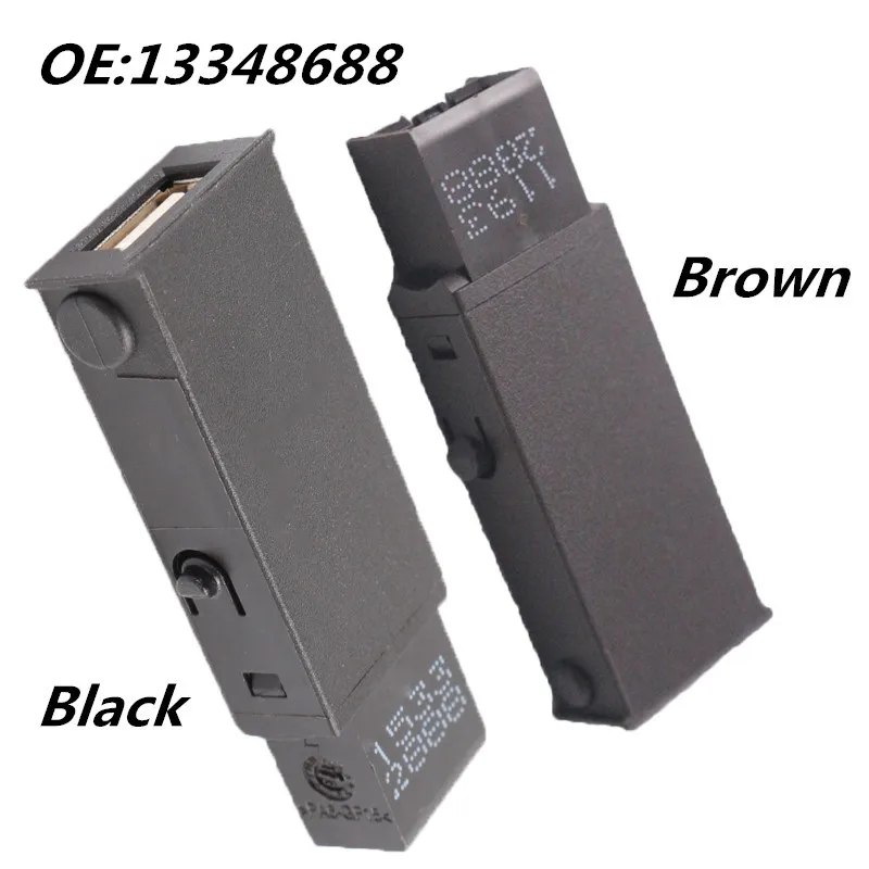 1 шт. 13348688 USB-порт черный или коричневый цвет центральной консоли Aux/USB порт