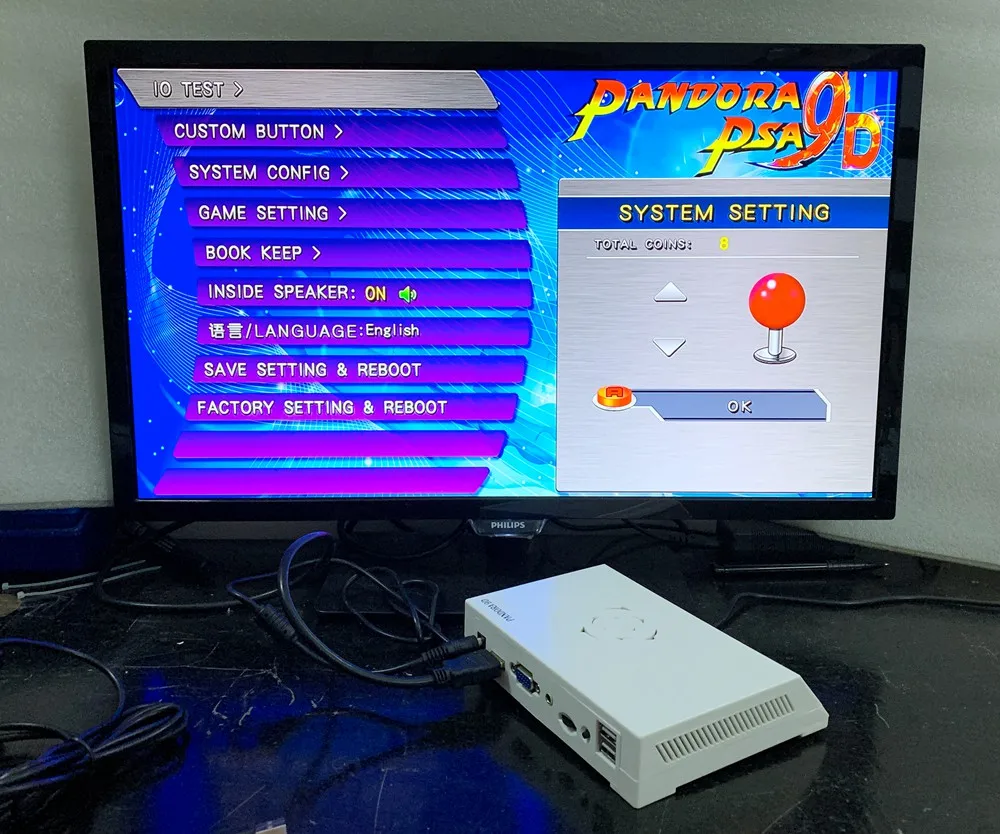 2422 в 1 Pandora Saga box 9D аркадная версия Jamma доска джойстик машина аркадный шкаф с монетоприемником HD видеоигры HDMI VGA