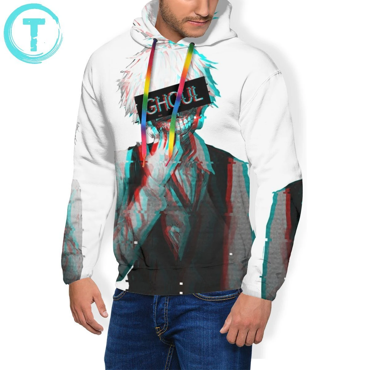 tokyo ghoul pullover hoodie