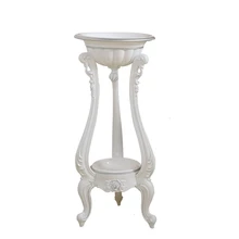 Деревянная многоярусная Имитация твердой древесины гостиная Европейский стиль цветочный горшок полки для земли балкон простота полки