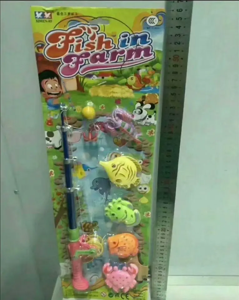 Детская ручная игрушка, школьный магазин, игрушка, веселая морская рыба, рыболовные игрушки, 2 юаня, магазинная игрушка
