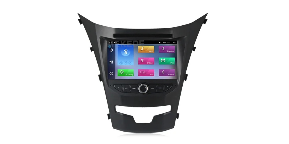 MEKEDE 7 дюймов Android 9,0 DSP Quad core dvd-плеер для автомобиля для SSANGYONG KORANDO радио gps навигации с Wi-Fi и Bluetooth