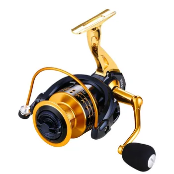 

Metal Fishing Spinning Reel Golden Freshwater Fishing Wheel Casting Reel Saltwater Fishing Reel Stream FBE1000-3000 Series